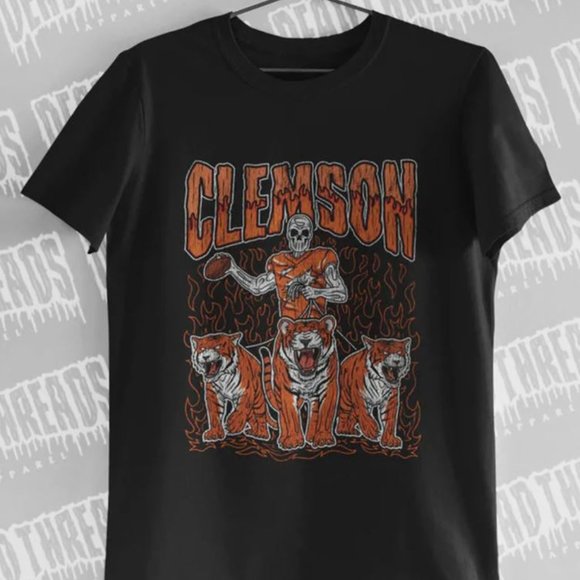 Clemson Tigers football Sweatshirts Clemson University Shirts Tee Unisex 03 - Picture 1 of 1
